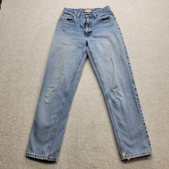Vintage L.L bean Original Fit Women's Straight Leg Traditional Blue Jeans Size 4 - Picture 1 of 8